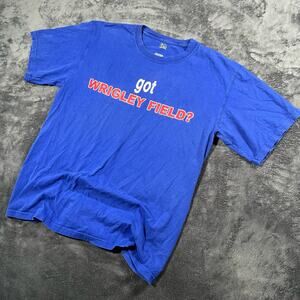 Vintage 90s Y2K Chicago Cubs Sportswear T Shirt "Got Wrigley Field?" Lee Sport